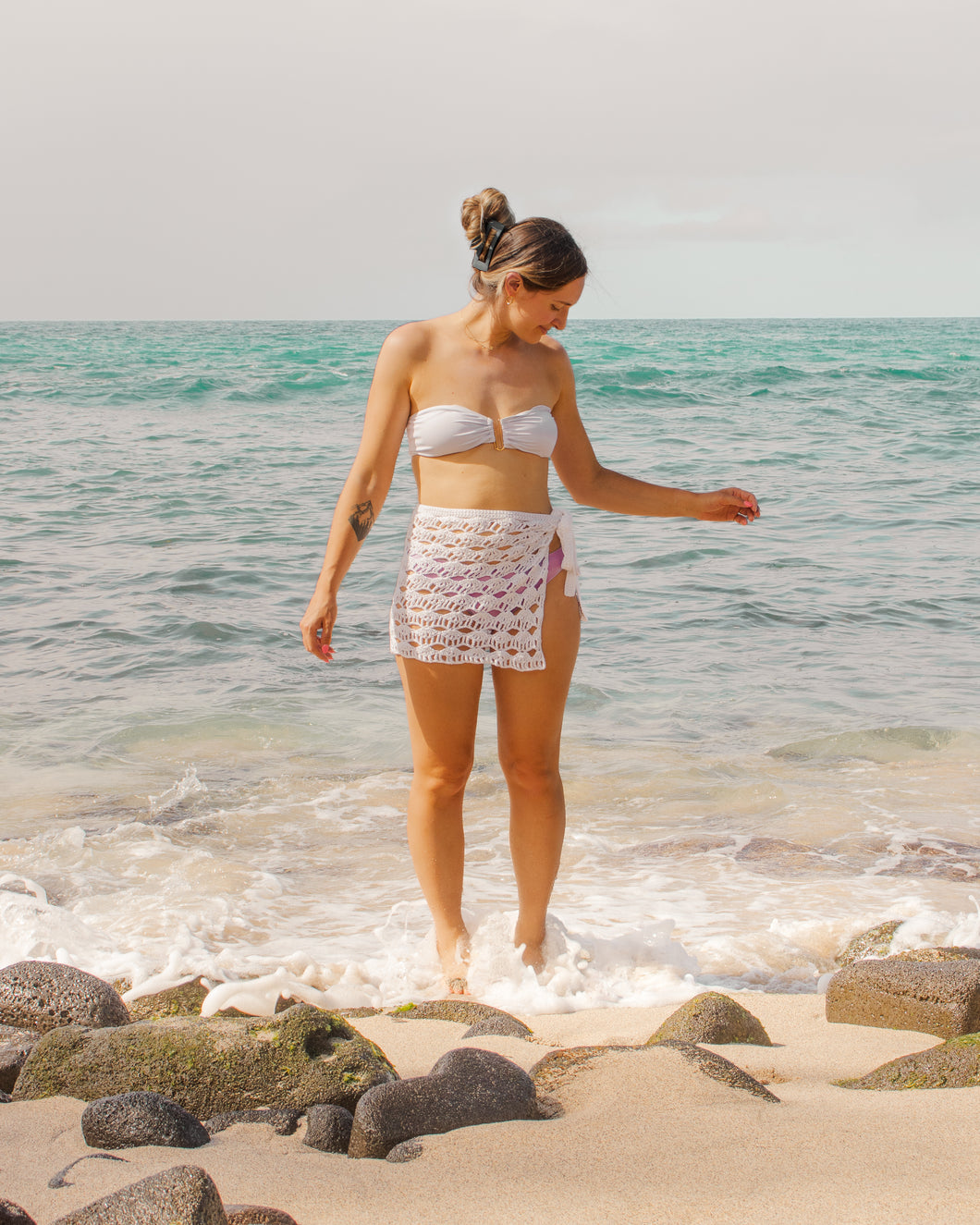 Seashell Swim Skirt Crochet Pattern