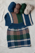 Plaid Cardigan Crochet Pattern