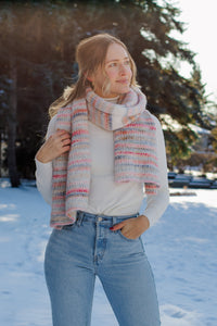 Watercolor Scarf Knitting Pattern