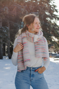 Watercolor Scarf Knitting Pattern