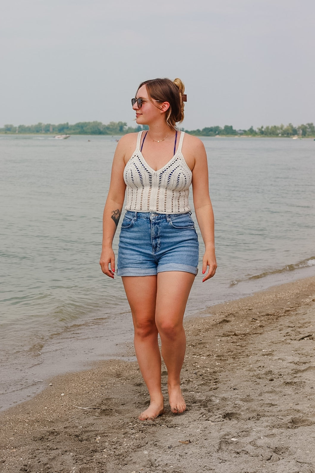 Chasing Waves Tank Crochet Pattern