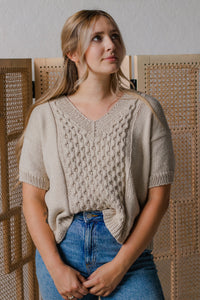 Quail Ridge Tee Knitting Pattern