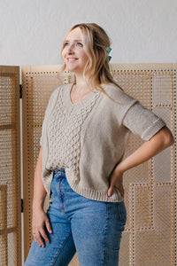 Quail Ridge Tee Knitting Pattern