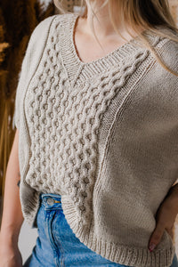 Quail Ridge Tee Knitting Pattern