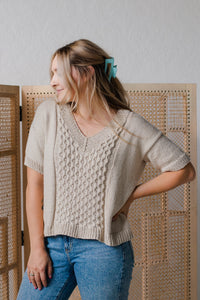 Quail Ridge Tee Knitting Pattern