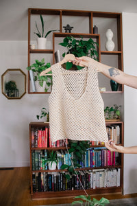 Tropical Beach Dress and Tank Crochet Pattern