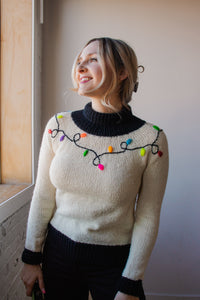 Light It Up Yoke Knitting Pattern