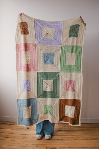 Coastal Retreat Throw Crochet Pattern
