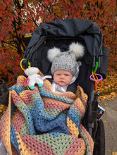 Carnival Crib Throw Crochet Pattern