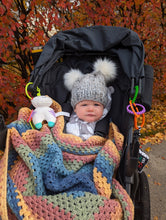 Carnival Crib Throw Crochet Pattern
