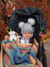 Carnival Crib Throw Crochet Pattern
