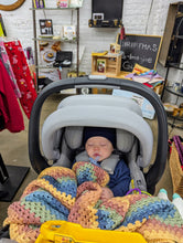 Carnival Crib Throw Crochet Pattern
