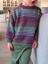 Back To School Sweater Knitting Pattern (Kids - 12 sizes)