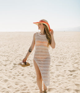 Siren Side-Slit Dress Crochet Pattern