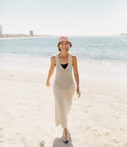 Tropical Beach Dress and Tank Crochet Pattern