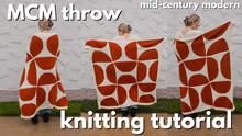 MCM Throw Knitting Pattern
