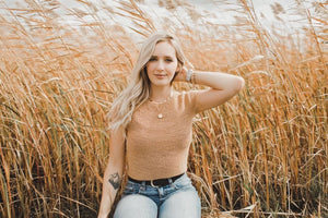 Granite Yoke Tee Crochet Pattern