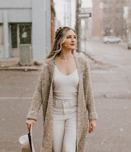 Maple Grove Cardigan Crochet Pattern
