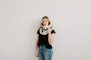 Cheetah Print Cowl Knitting Pattern