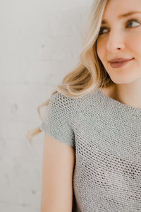 Granite Yoke Tee Crochet Pattern