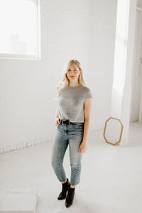 Granite Yoke Tee Crochet Pattern