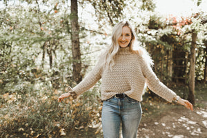 Chainette Turtleneck Crochet Pattern