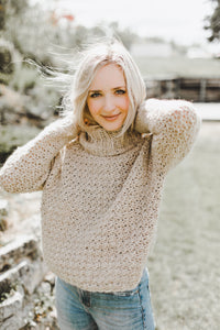 Chainette Turtleneck Crochet Pattern