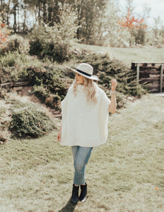 Paradigm Poncho Knitting Pattern