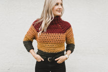 Autumn Stripes Raglan Crochet Pattern
