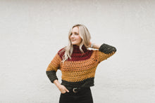 Autumn Stripes Raglan Crochet Pattern