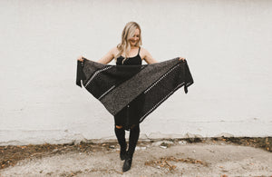 White Noise Wrap Crochet Pattern