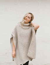 Rosebud Poncho Crochet Pattern
