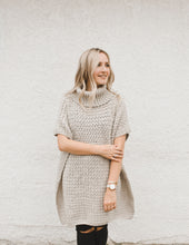 Rosebud Poncho Crochet Pattern
