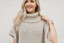 Rosebud Poncho Crochet Pattern