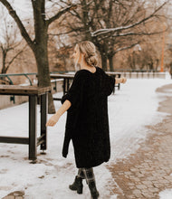 Silent Night Cardigan Crochet Pattern