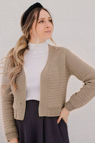 Cashew Cardigan Crochet Pattern