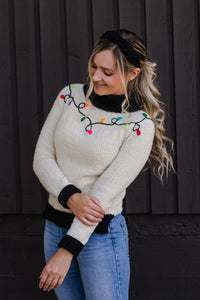 Light It Up Yoke Knitting Pattern