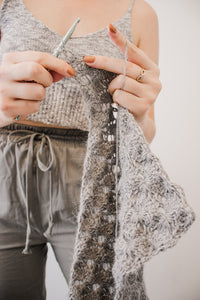 Dandelion Meadow Scarf Crochet Pattern