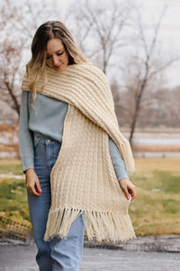Bridgeland Wrap Knitting Pattern