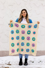 Flower Market Baby Blanket Crochet Pattern