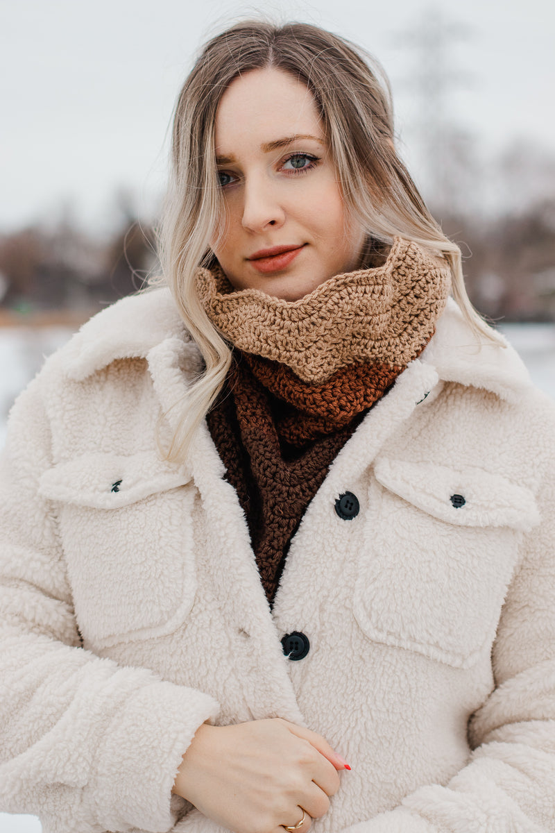 Penrose Pointed Cowl Crochet Pattern – Knits 'N Knots Winnipeg