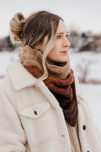 Penrose Pointed Cowl Crochet Pattern