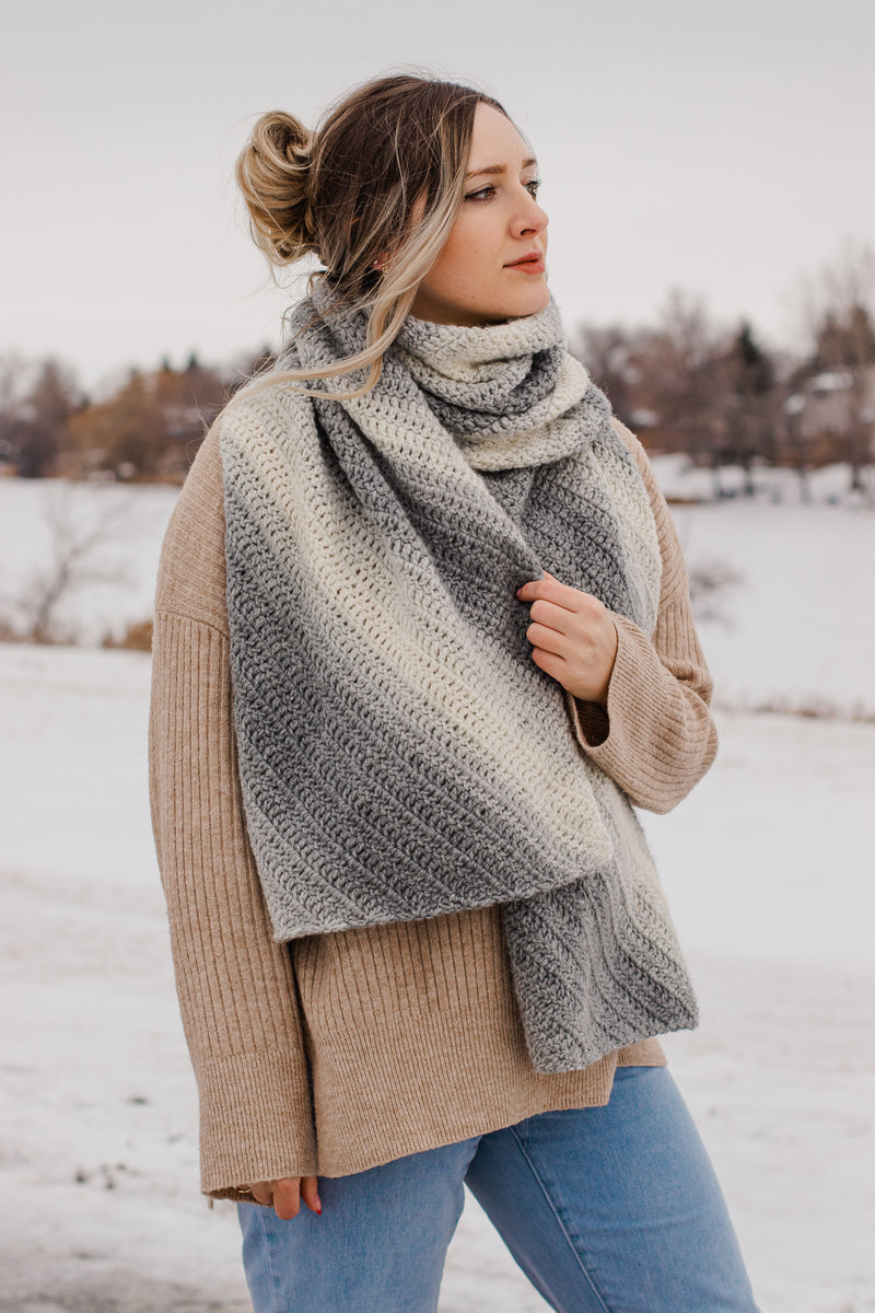 Woodward Scarf Crochet Pattern β Knits 'N Knots Winnipeg