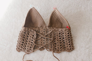 Goldstone Bralette Crochet Pattern