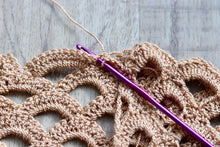 Grand Arches Cardi Crochet Pattern