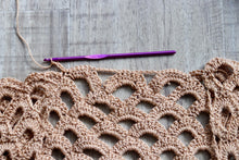 Grand Arches Cardi Crochet Pattern