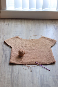 Granite Yoke Tee Crochet Pattern
