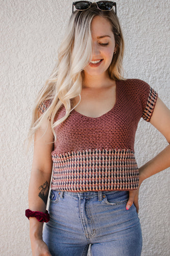 Jewel Tone Tee Crochet Pattern