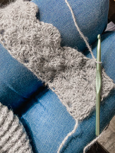 Dandelion Meadow Scarf Crochet Pattern