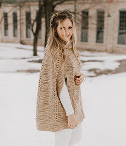 Infinite Prairies Poncho Crochet Pattern